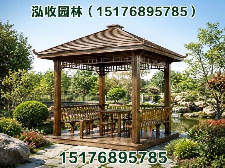 滁州防腐木展示图